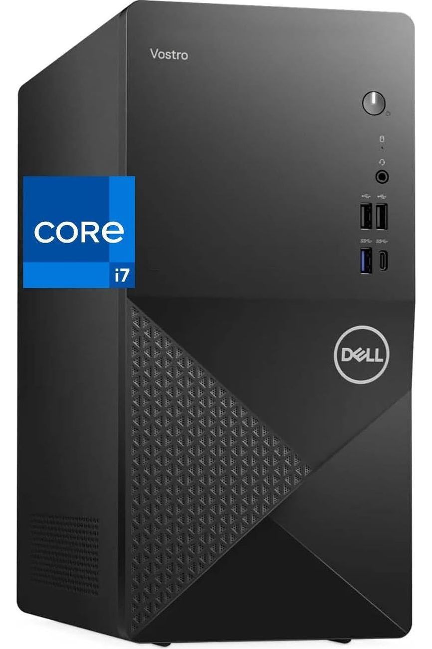 Dell Vostro 3030 Tower Desktop Computer, Intel Core i7-12700K, 32GB RAM, 1TB NVMe SSD
