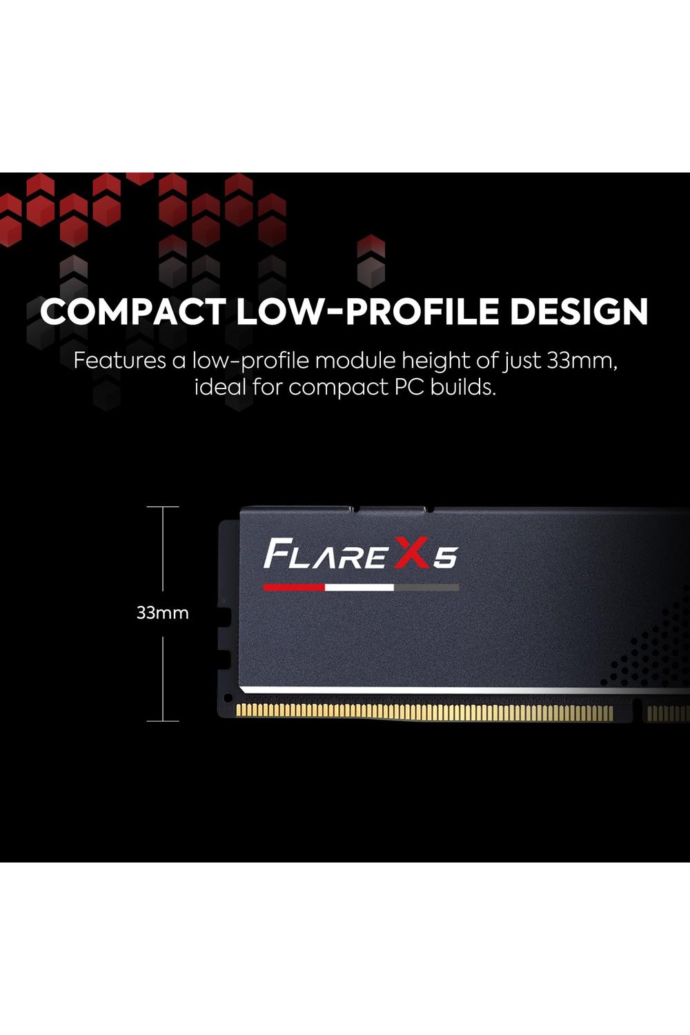 G.SKILL Flare X5 Series (AMD Expo & Intel XMP 3.0) DDR5 RAM 32GB (2x16GB) 6000MT/s CL36-36-36-96 1.35V Desktop Computer Memory