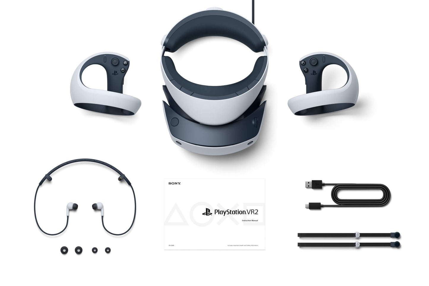 Sony PlayStation VR2 Headset and Controllers - White