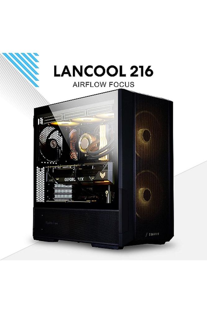 LIAN LI LANCOOL 216 E-ATX PC Case, Airflow Focus RGB Gaming Computer Case