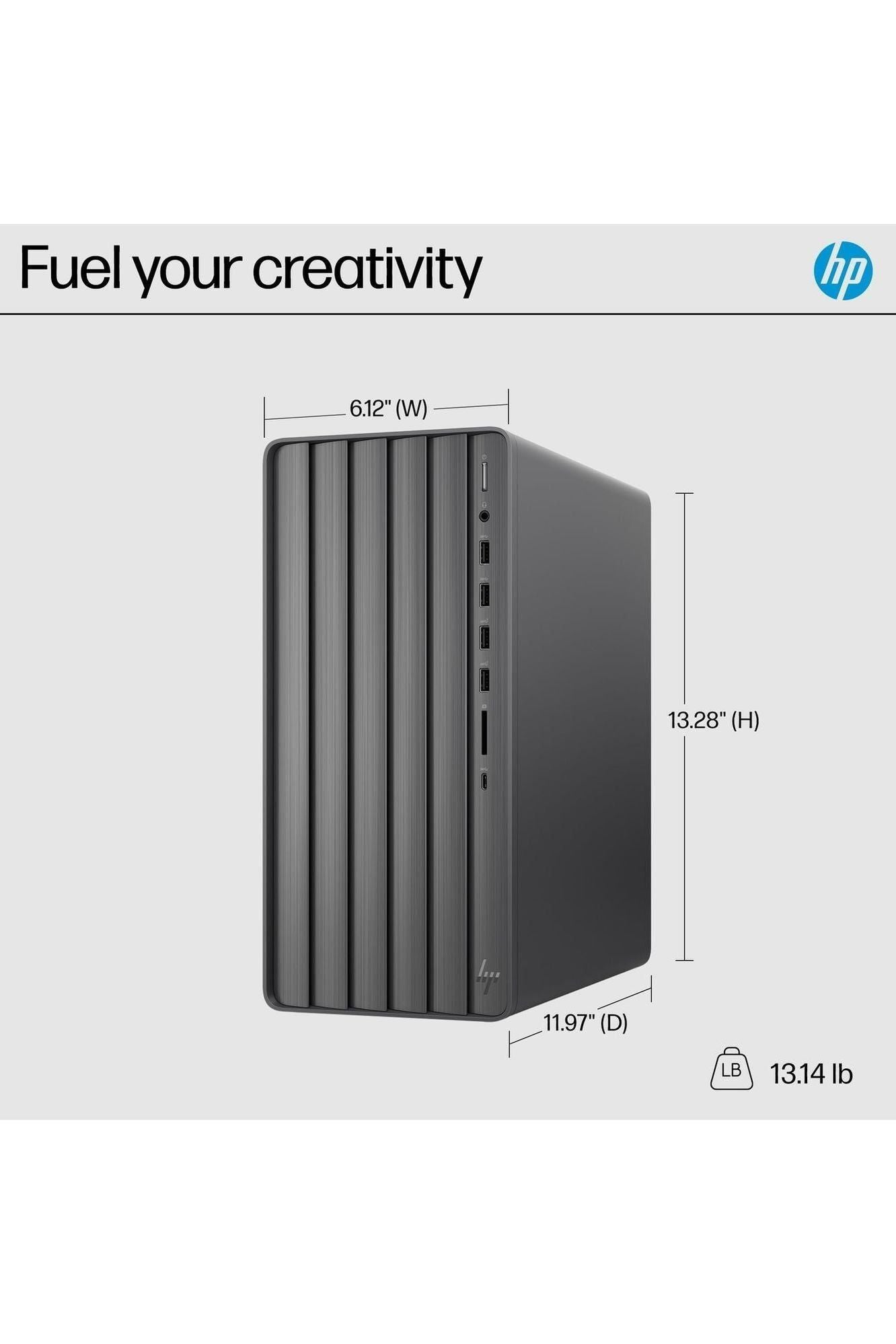 HP Envy Desktop PC, Intel Core i7-14700, 32 GB RAM, 1 TB SSD