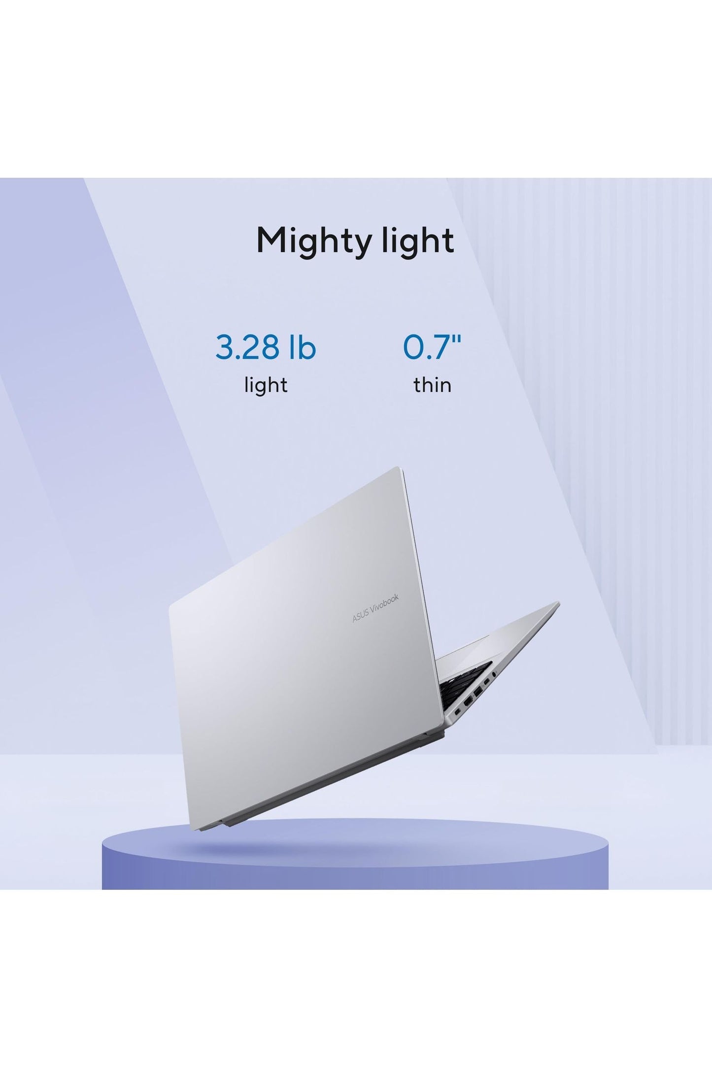 ASUS Vivobook 14 Laptop, Qualcomm Snapdragon X, Qualcomm Adreno GPU, 16GB RAM, 512GB SSD