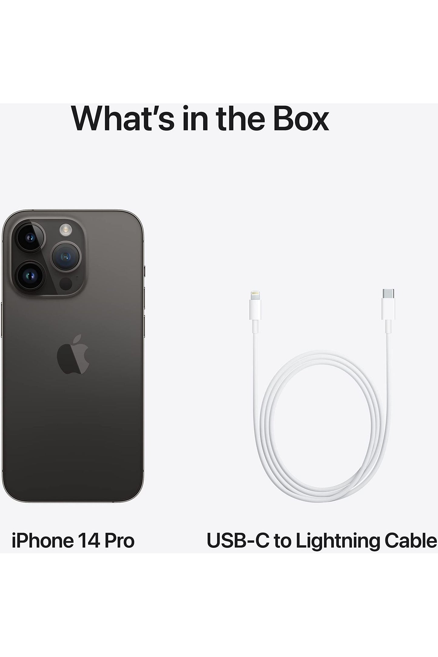 Apple iPhone 14 Pro, 128GB, Space Black - Unlocked