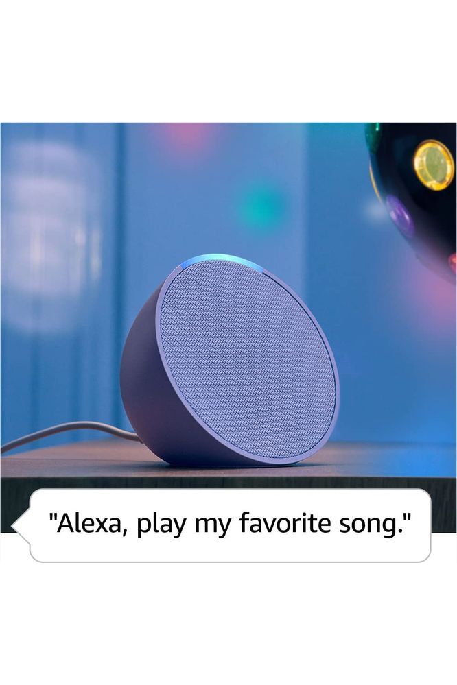 Amazon Echo Pop (newest model), Our smallest Alexa speaker, Fits in any room, Midnight Teal