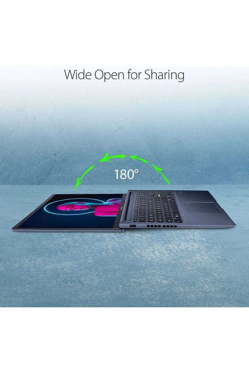 ASUS Vivobook 15 Lpatop, 15.6" , AMD-8 Core Ryzen 7 7730U, 16GB DDR4, 1TB SSD