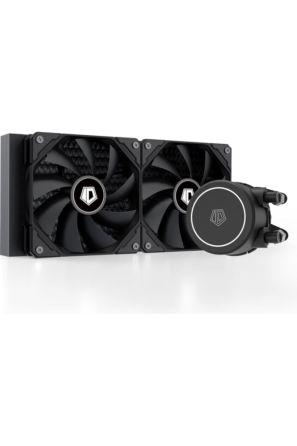 ID-COOLING FROSTFLOW X 240 CPU Water Cooler AIO Cooler 240mm CPU Liquid Cooler White LED 2x120mm PWM Fans, Intel 1700/1200/115X, AMD AM5/AM4