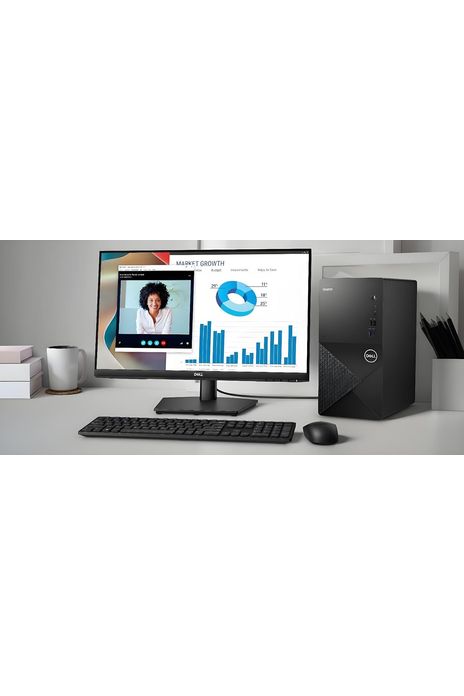 Dell Vostro 3030 Tower Desktop Computer, Intel Core i7-12700K, 32GB RAM, 1TB NVMe SSD