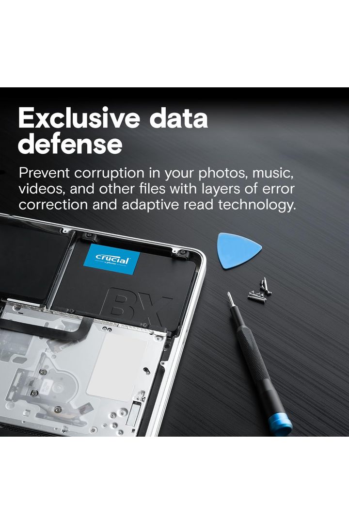 Crucial BX500 1TB 3D NAND SATA 2.5-Inch Internal SSD