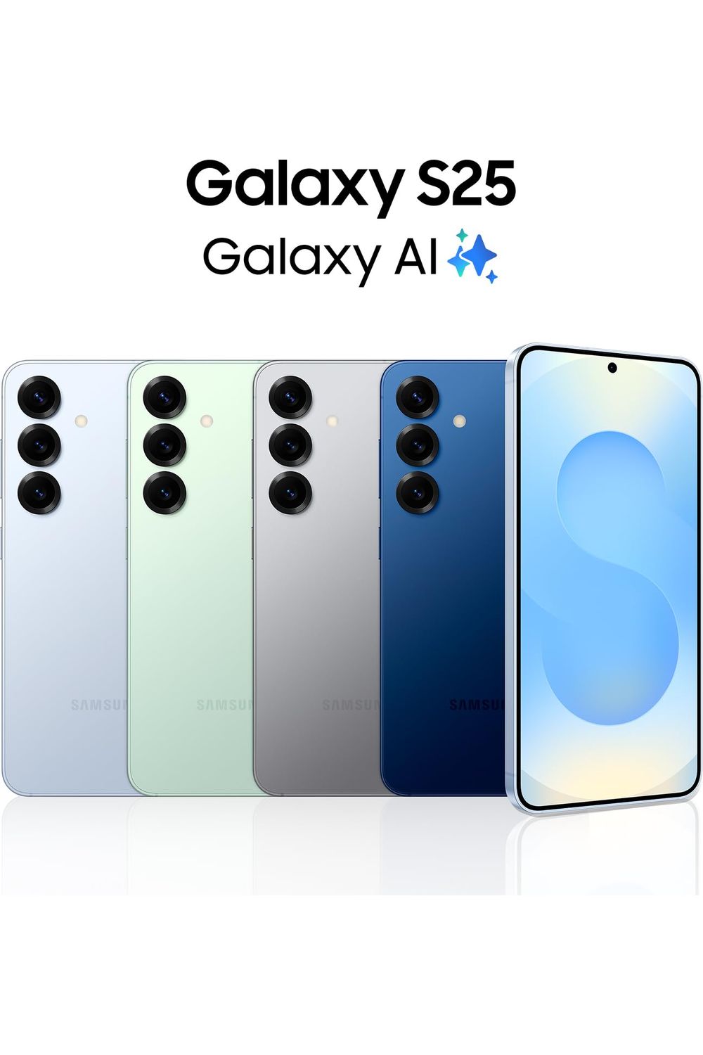 Samsung Galaxy S25 (256GB SSD, Icyblue, 12GB RAM)