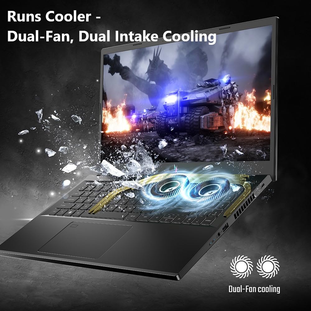 Acer Nitro V Gaming Laptop | Intel Core i7-13620H Processor | NVIDIA GeForce RTX 4050 Laptop GPU | 15.6" FHD IPS 144Hz Display | 16GB DDR5 | 512GB Gen 4 SSD