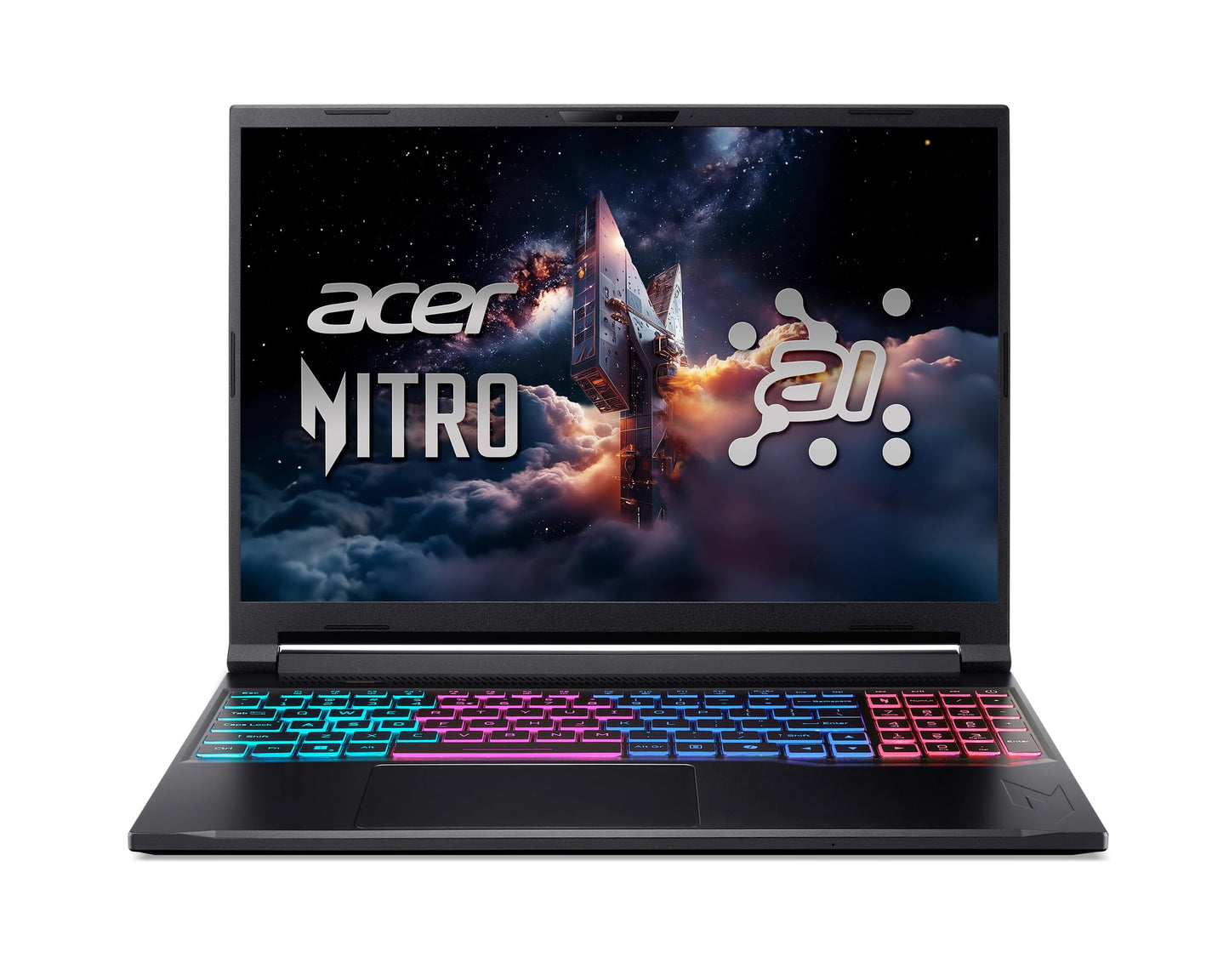 Acer Nitro V 16S AI Gaming Laptop | AMD Ryzen 7 260 Processor | NVIDIA GeForce RTX 5060 Laptop GPU (572 AI Tops) | 16" WUXGA IPS 180Hz Display | 32GB DDR5 | 1TB Gen 4 SSD |