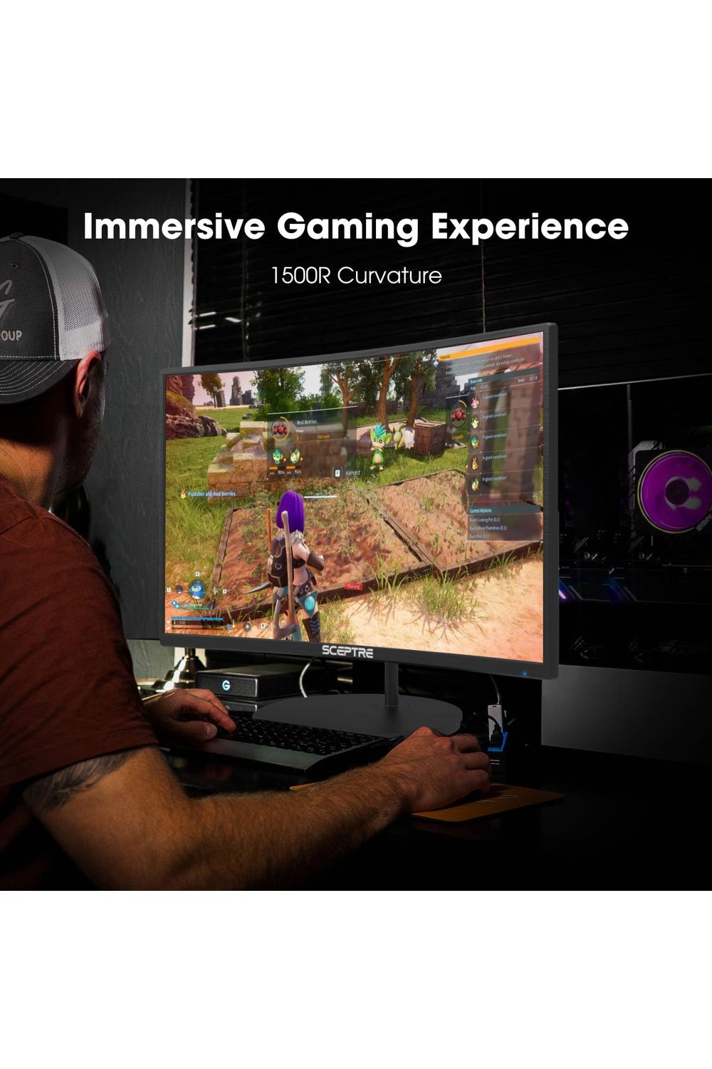 Sceptre Curved 27" FHD 1080p 75Hz LED Monitor