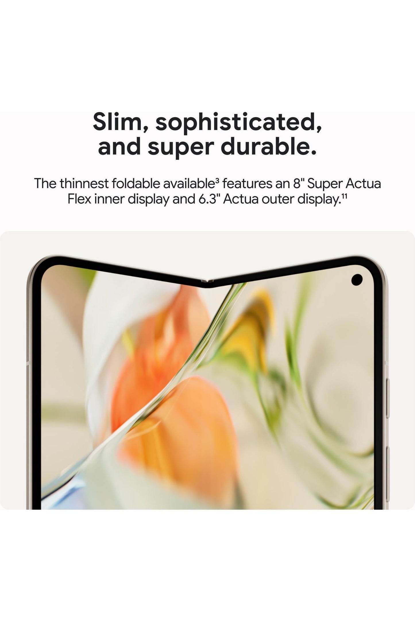 Google Pixel 9 Pro Fold - 256 GB - Unlocked - Obsidian