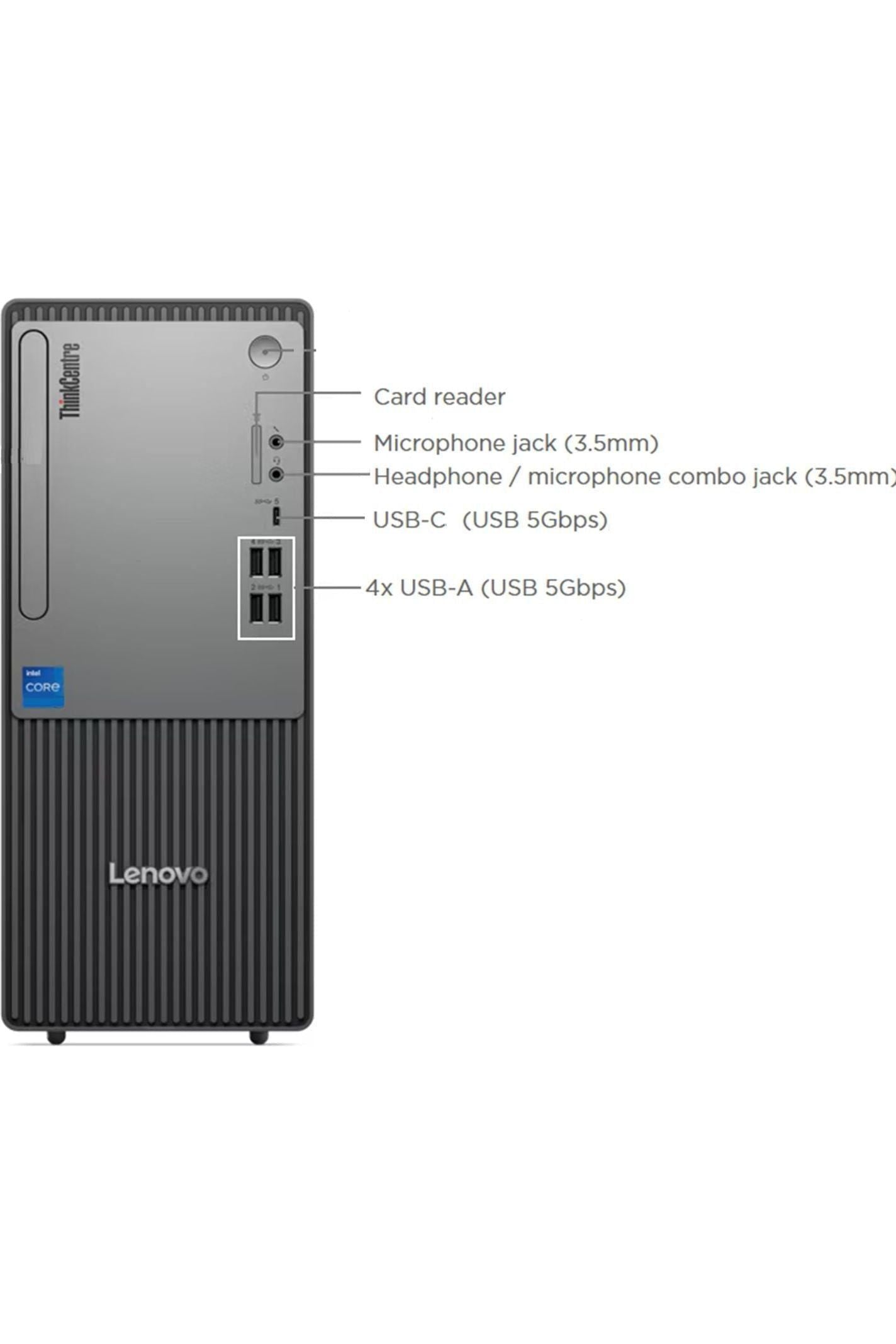 Lenovo ThinkCentre Neo 50T Tower Computer - Intel Core i7-12700K, 32GB Ram, 1TB NVMe SSD