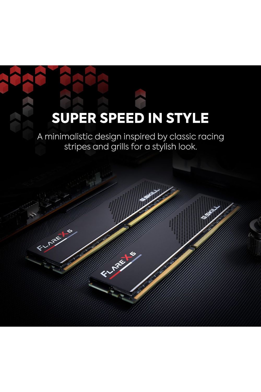 G.SKILL Flare X5 Series (AMD Expo & Intel XMP 3.0) DDR5 RAM 32GB (2x16GB) 6000MT/s CL36-36-36-96 1.35V Desktop Computer Memory