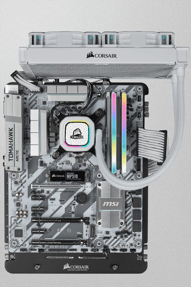 CORSAIR VENGEANCE RGB PRO SL DDR4 RAM 32GB (2x16GB) 3600MHz CL18-22-22-42 1.35V Intel AMD Desktop Computer Memory