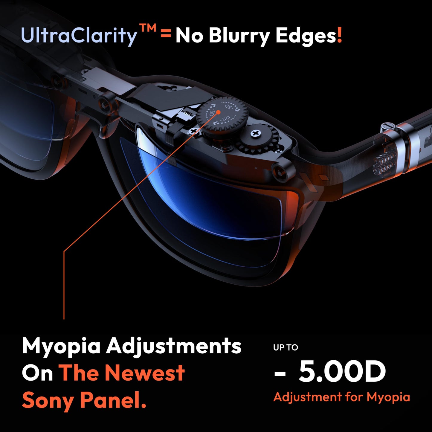 VITURE Pro XR/AR Glasses, 135" 120Hz 1000Nits Display, Harman Audio, Myopia Adjustments, Electrochromic Film, for iPhone 16/15/Android/Mac/PC/Steam Deck,First-ever Immersive XR Experience for Switch 2