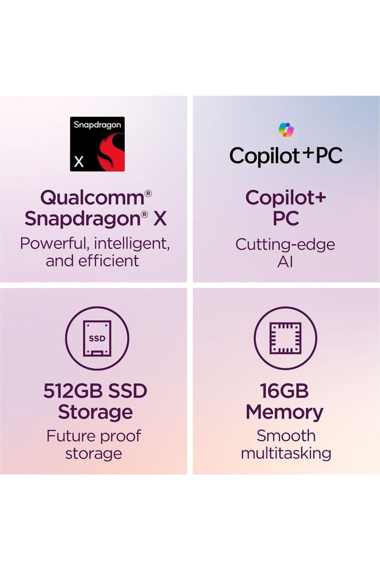 Lenovo IdeaPad Slim 3X - 2025 - Everyday AI Laptop - Copilot+ PC - 15.3" WUXGA Display - 16 GB Memory - 512 GB Storage