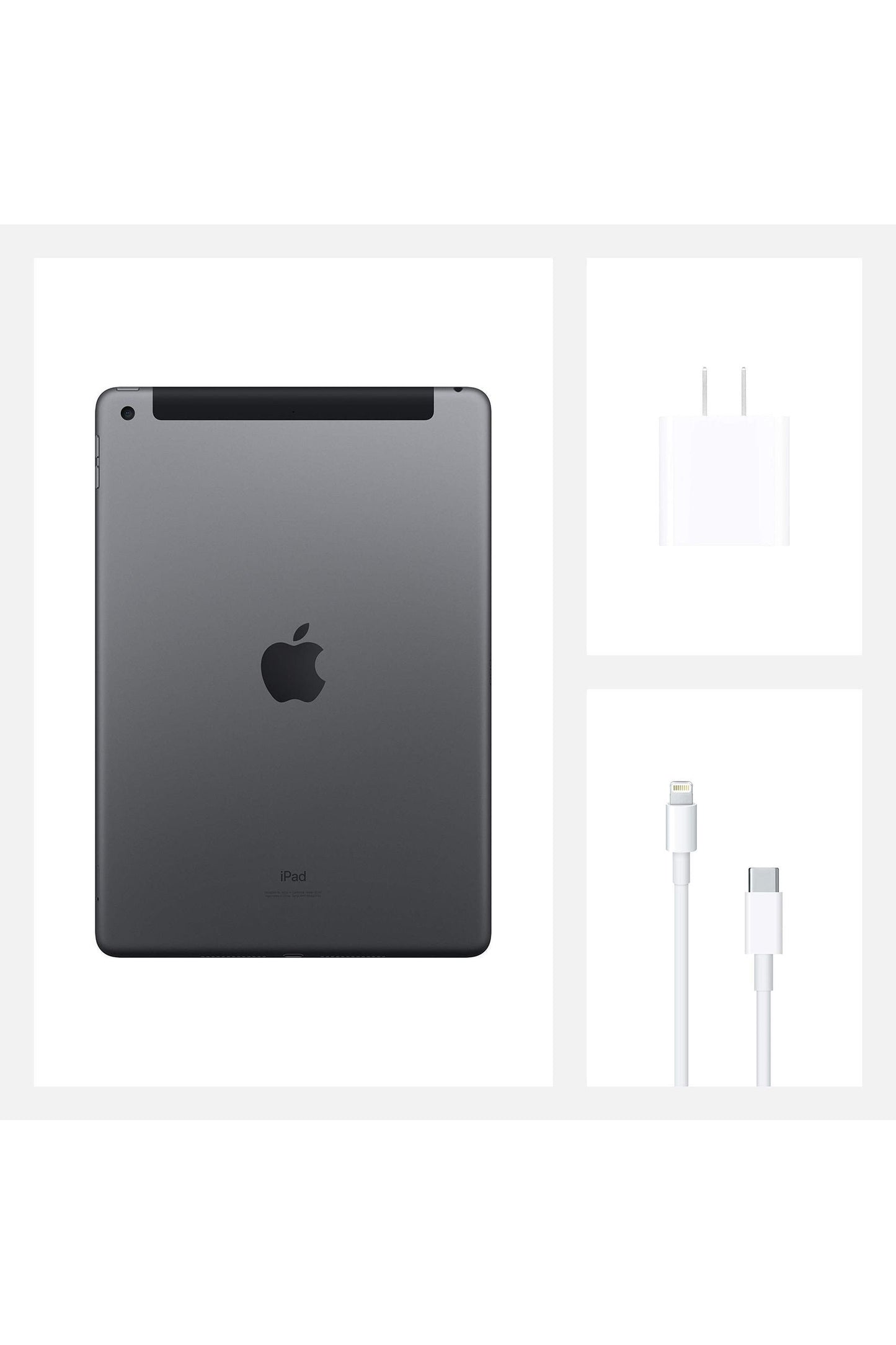 Apple iPad (10.2-inch, Wi-Fi, 128GB, 8th Generation)- Space Gray (Renewed)
