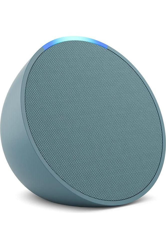 Amazon Echo Pop (newest model), Our smallest Alexa speaker, Fits in any room, Midnight Teal