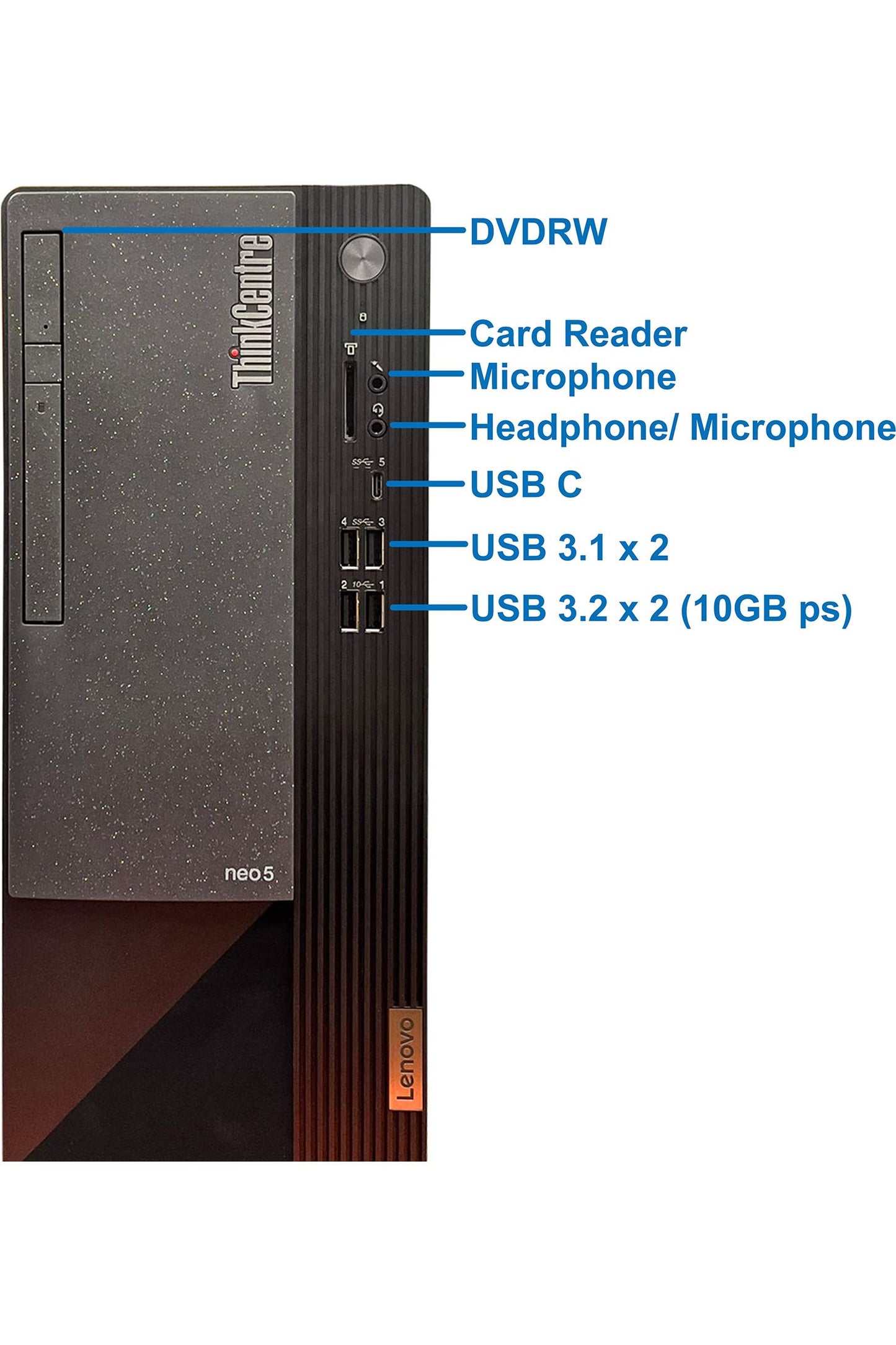 Lenovo ThinkCentre Neo 50T Gen 3 Tower Computer - Intel i7-12700K, 32GB Ram, 1TB NVMe SSD