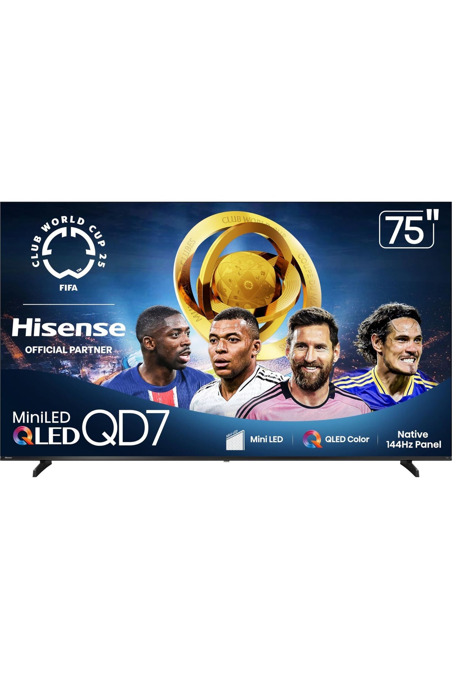 Hisense 75" Class QD7 Series Mini-LED 4K UHD Smart Fire TV