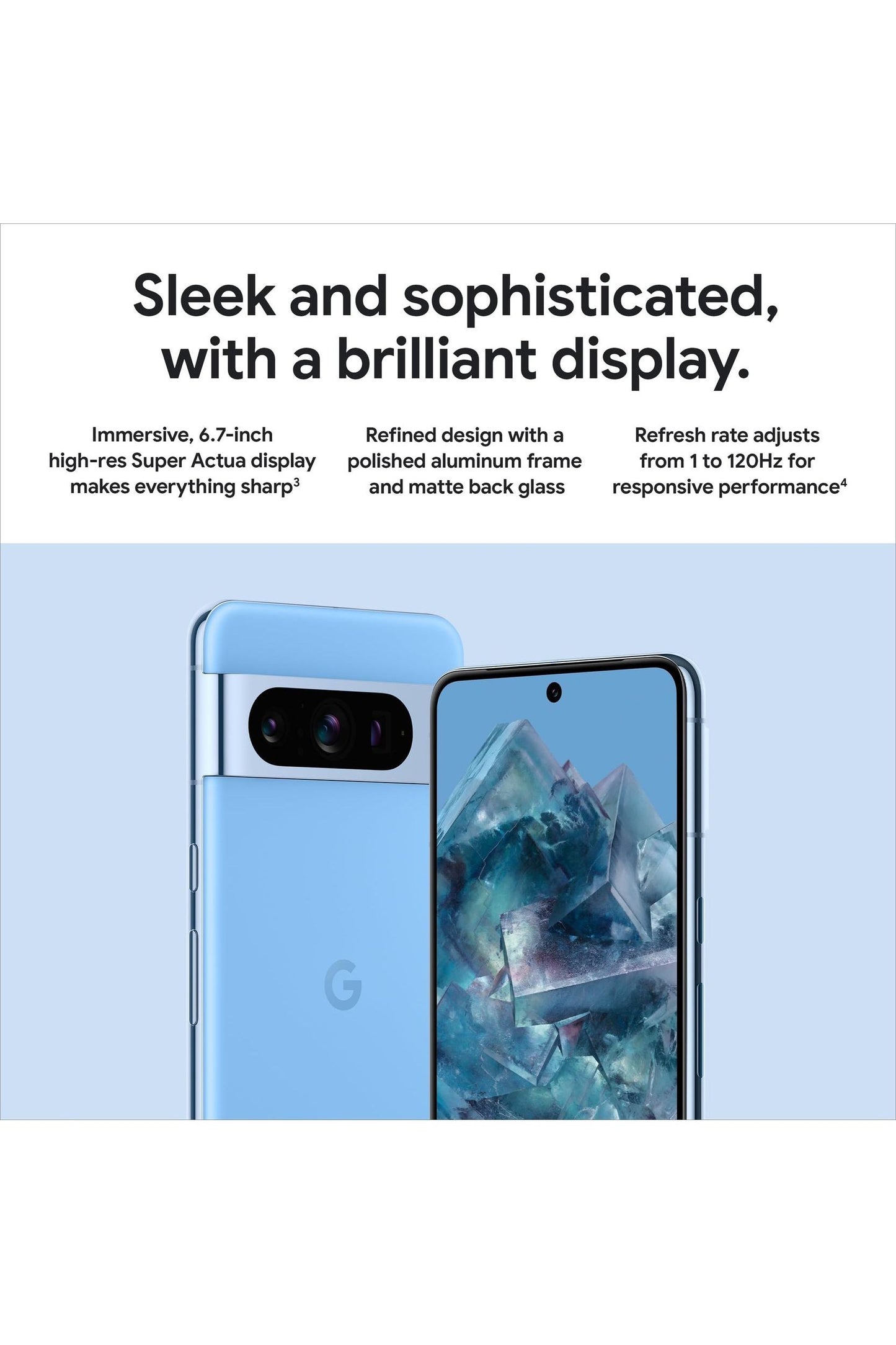 Google Pixel 8 Pro  256 GB - Unlocked - Obsidian