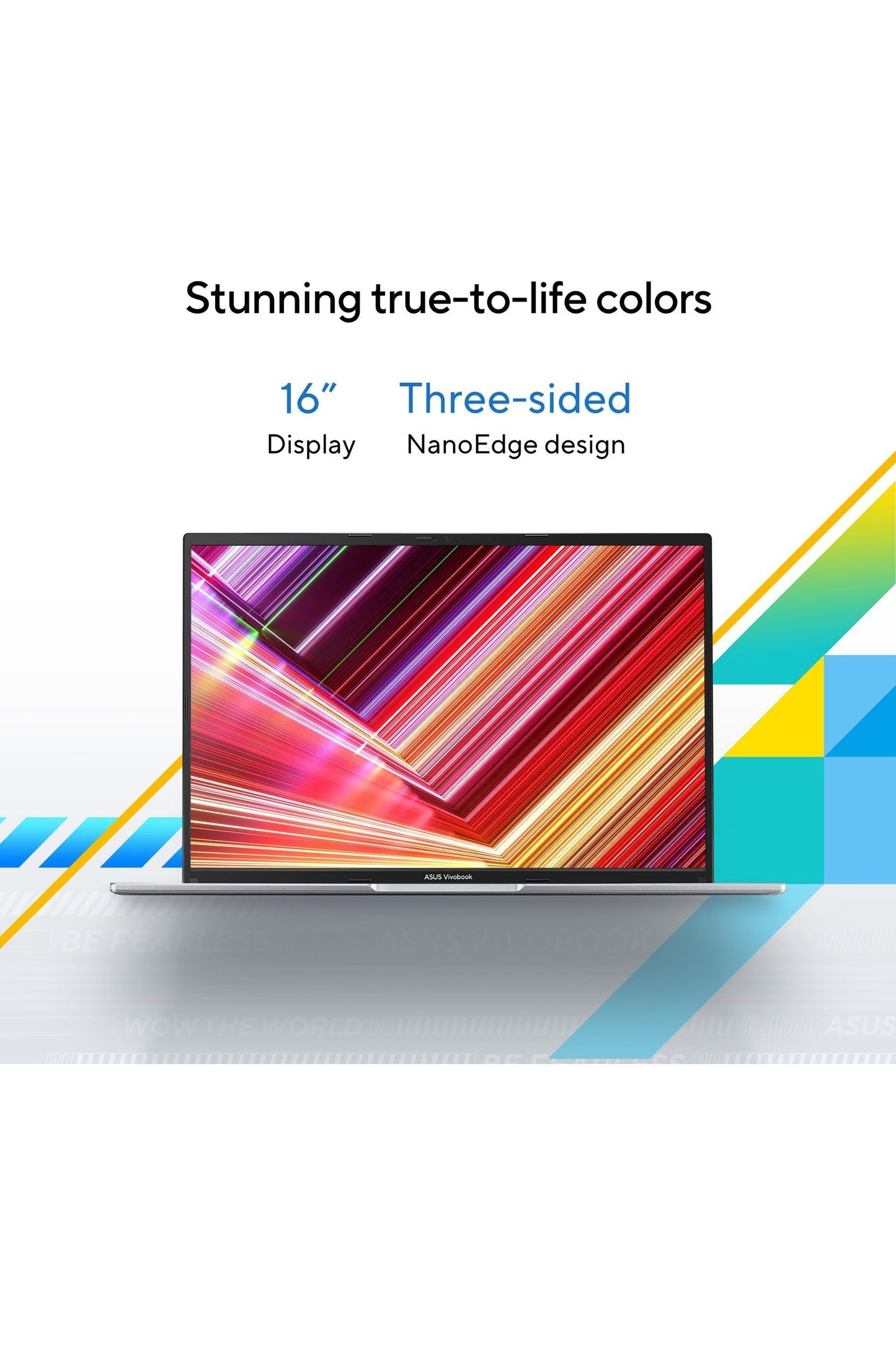 ASUS Vivobook 16 Laptop, Intel Core i5-13420H, Intel Iris Xᵉ Graphics, 16GB Memory, 512GB Storage