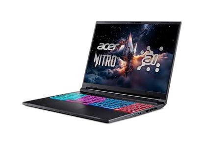 Acer Nitro V 16S AI Gaming Laptop | AMD Ryzen 7 260 Processor | NVIDIA GeForce RTX 5060 Laptop GPU (572 AI Tops) | 16" WUXGA IPS 180Hz Display | 32GB DDR5 | 1TB Gen 4 SSD |