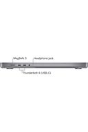 Apple MacBook Pro with Apple M1 Pro chip, 16-inch, 16GB RAM, 1TB SSD, Space Gray
