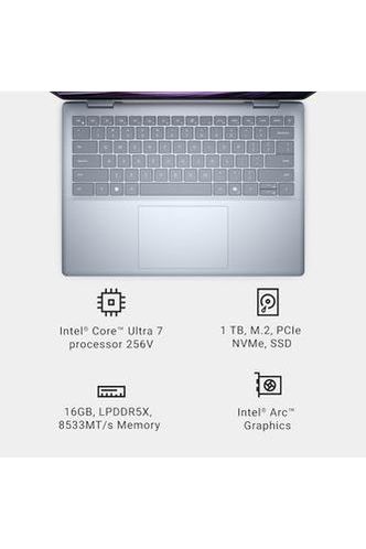 Dell 14 Plus Laptop DB14250-14-inch 16:10 2.5K (2560x1600) Display, Intel Core Ultra 7-258V, 32GB LPDDR5X RAM, 1TB SSD
