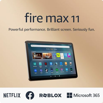 Amazon Fire Max 11 tablet vivid 11” display, 64 GB, Gray
