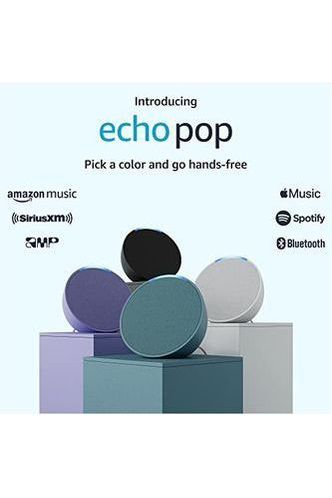 Amazon Echo Pop (newest model), Our smallest Alexa speaker, Fits in any room, Midnight Teal