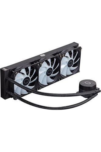 Cooler Master MasterLiquid 360L Core 360mm Close-Loop AIO Liquid Cooler, ARGB Sync, Gen S Coldplate Pump, 120mm PWM, CryoFuze 14W/mK, AMD Ryzen AM5/AM4, Intel LGA1700/1200 (MLW-D36M-A18PZ-R1) , Black