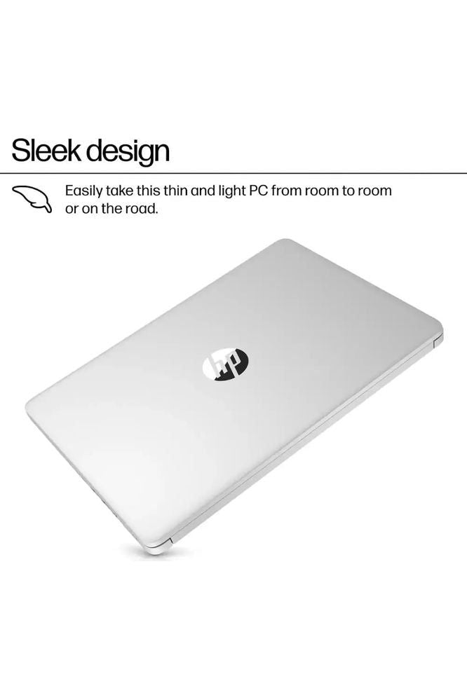 HP 14" Laptop, Copilot AI, 16GB RAM, 640GB Storage (128GB UFS with Skyerd 512GB Portable SSD), N150 4 Cores Intel Processor