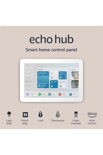 Amazon Echo Hub | 8” smart home control panel with Alexa | Compatible with thousands of devices