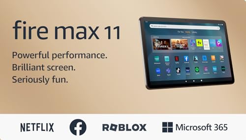 Amazon Fire Max 11 tablet vivid 11” display, 64 GB, Gray