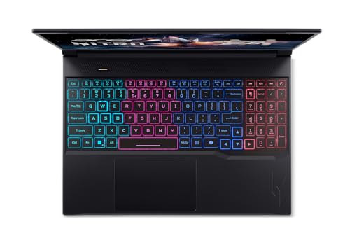 Acer Nitro V 16S AI Gaming Laptop | AMD Ryzen 7 260 Processor | NVIDIA GeForce RTX 5060 Laptop GPU (572 AI Tops) | 16" WUXGA IPS 180Hz Display | 32GB DDR5 | 1TB Gen 4 SSD |