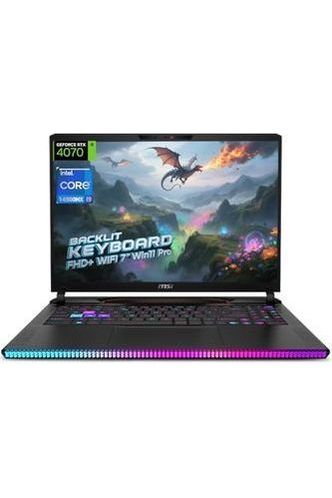 MSI GE68HX Raider Gaming Laptop, GeForce RTX 4070, 16" FHD+ 144Hz Display, 14th Gen Intel Core i9-14900HX(up to 5.8GHz,24-Core) 64GB DDR5 RAM, 1TB SSD