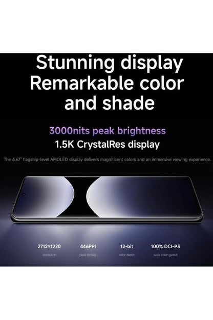 Xiaomi Redmi Note 14 Pro 5G (256GB + 8GB) 200MP Pro AI Camera Unlocked (Midnight Black)