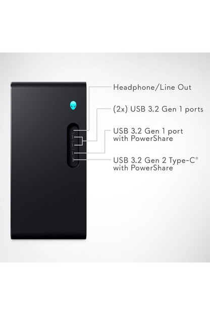 Alienware Aurora R16 Gaming Desktop - 24-core i9-13900F, NVIDIA GeForce RTX 4070, 64GB DDR5 RAM, 2TB SSD, 1TB HDD
