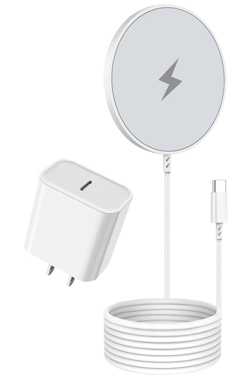 Magnetic Wireless Charger for iPhone 16 Pro Max/16 Pro/15/14/13/12/Plus/AirPods 3/2/Pro 2