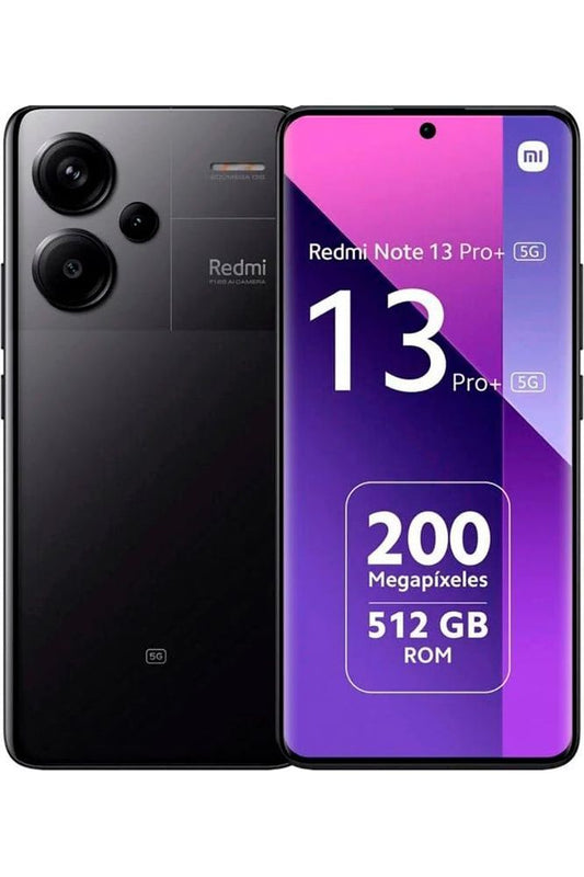 Xiaomi Redmi Note 13 PRO+ Plus 5G (512GB + 12GB) Unlocked (Midnight Black)