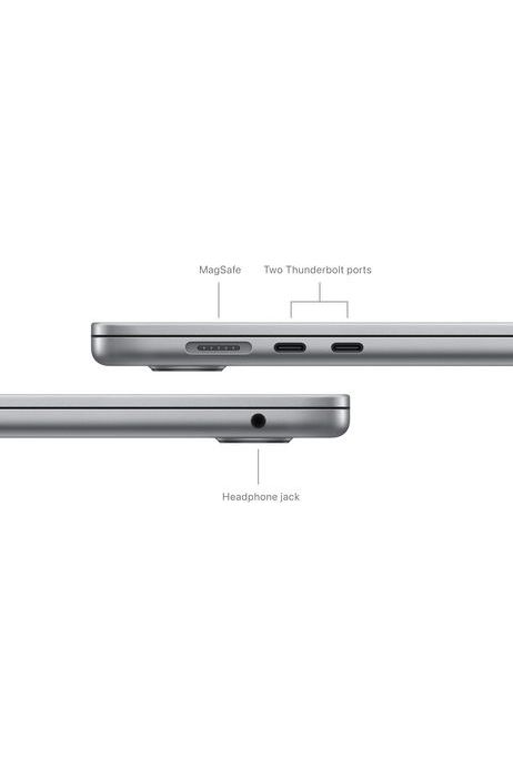 Apple MacBook Air with M3 Chip 8-Core CPU/10-Core GPU, 15.3-inch, 8GB RAM, 512GB SSD, Space Gray