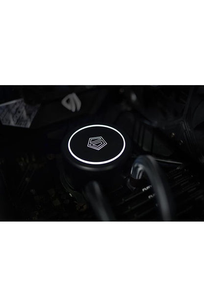 ID-COOLING FROSTFLOW X 240 CPU Water Cooler AIO Cooler 240mm CPU Liquid Cooler White LED 2x120mm PWM Fans, Intel 1700/1200/115X, AMD AM5/AM4