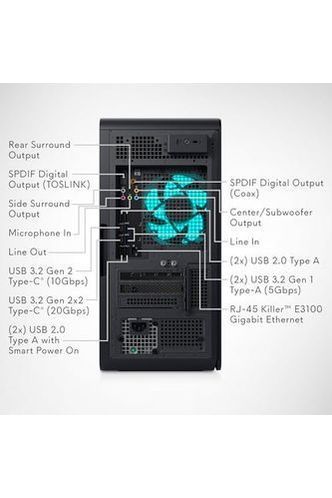 Alienware Aurora R16 Gaming Desktop - Intel Core i7 14700F, 32GB DDR5 RAM, 1TB SSD