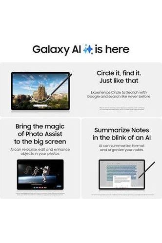 Samsung Galaxy Tab S9 11” 128GB WiFi 7 Android AI Tablet, Snapdragon 8 Gen 2, S Pen Included, Beige