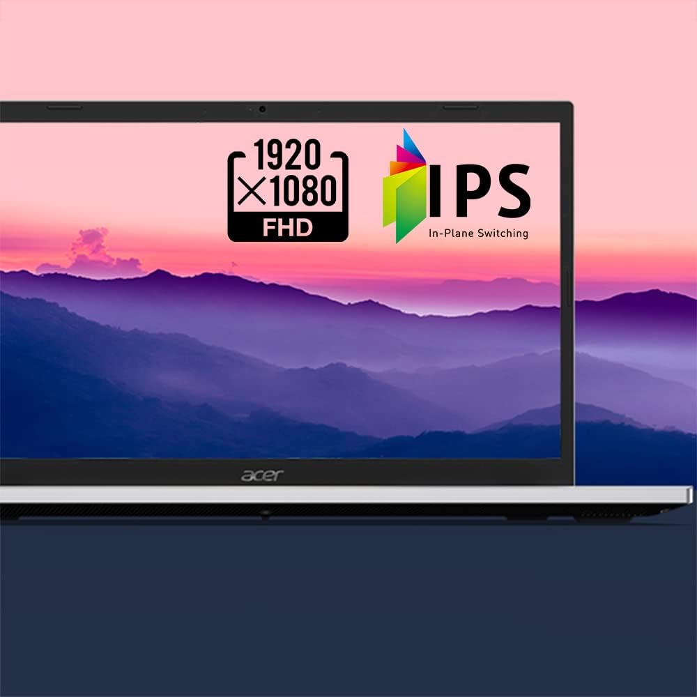 Acer Aspire 3 A315-24P-R7VH Slim Laptop | 15.6" Full HD | AMD Ryzen 3 7320U Quad-Core | AMD Radeon Graphics | 8GB LPDDR5 | 128GB NVMe SSD |