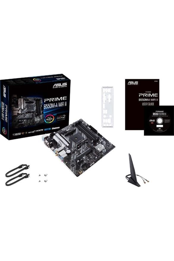 ASUS Prime B550M-A WiFi II AMD Micro ATX Motherboard