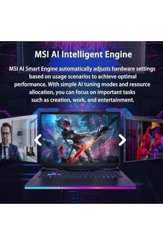 MSI GE68HX Raider Gaming Laptop, GeForce RTX 4070, 16" FHD+ 144Hz Display, 14th Gen Intel Core i9-14900HX(up to 5.8GHz,24-Core) 64GB DDR5 RAM, 1TB SSD